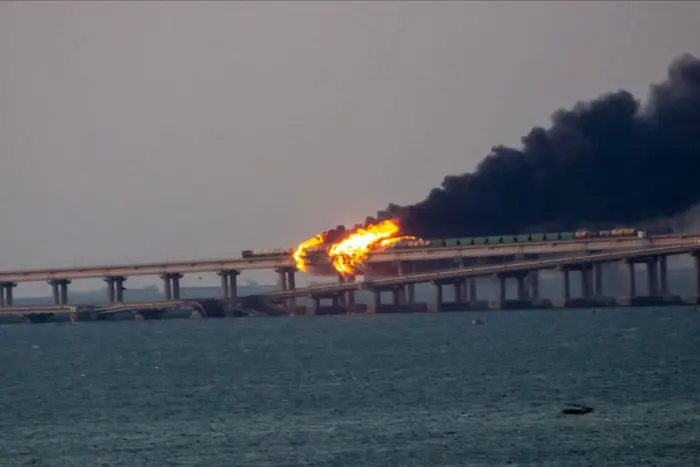 Suspects in the explosion of the Crimean Bridge