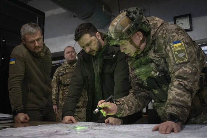 Zelensky's meeting with Syrsky on the front line