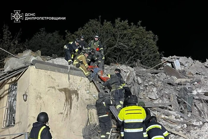 Destroyed hospital in Ukraine