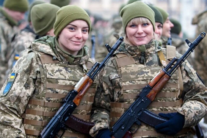 Young woman in the Ukrainian parliament