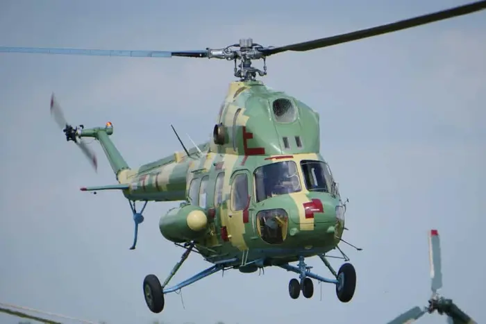 W Charkowie rozbił się śmigłowiec Mi-2 podczas lotu szkoleniowego