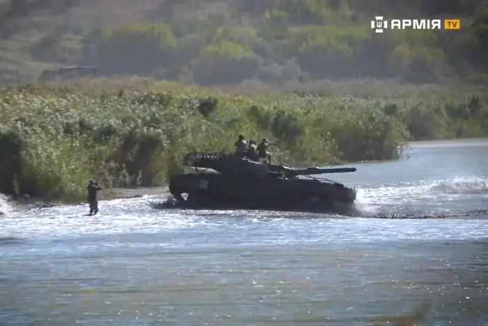 German tank Leopard in the Ukrainian Armed Forces