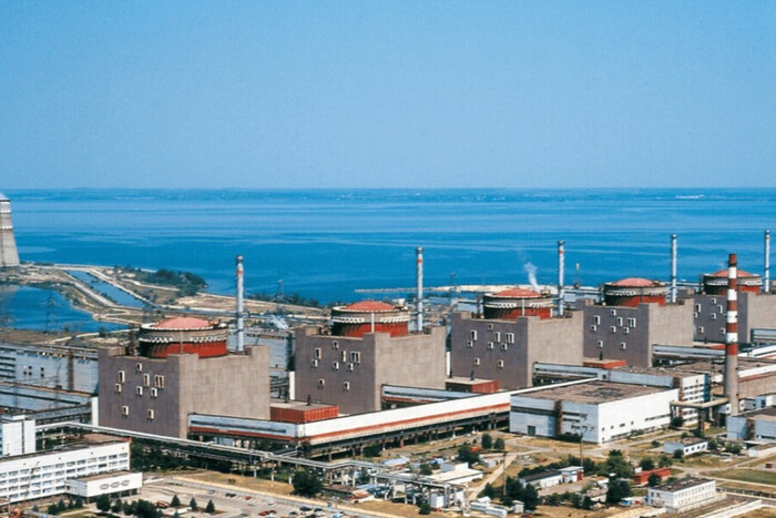 Water level in the cooling pond of the Zaporizhia NPP