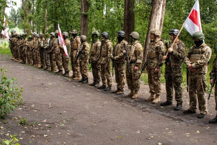 Belarusian volunteers in the Ukrainian army