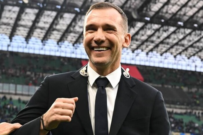 Shevchenko congratulated the Ukrainian national team on their victory