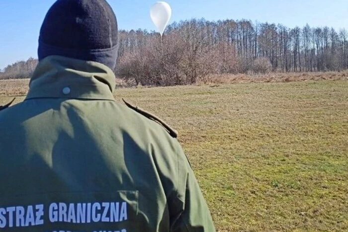 Na granicy Polski spadł nieznany balon powietrzny: szczegóły