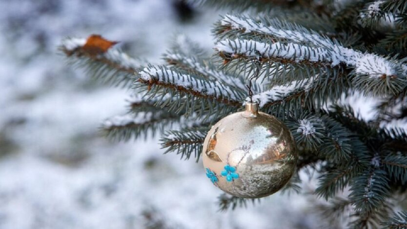 Snow on Christmas Eve and Christmas for Ukrainians