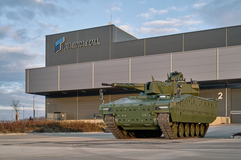 Construction of Rheinmetall military plant in Ukraine