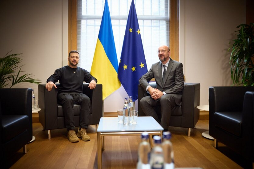 Vom Siegesplan bis zur EU-Mitgliedschaft: Schlüsselthemen des Treffens zwischen Selenskyj und Michel