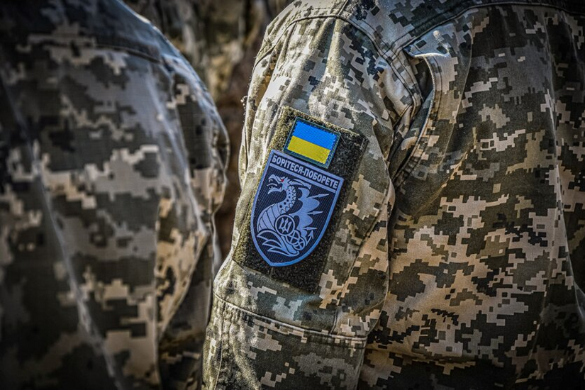 Recruits on military registration in Ukraine