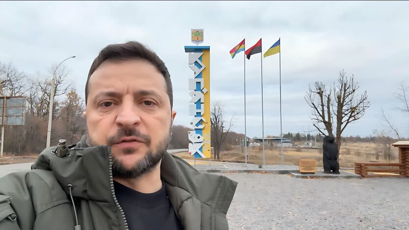 Zelensky in Kupiansk after frontline Pokrovsk