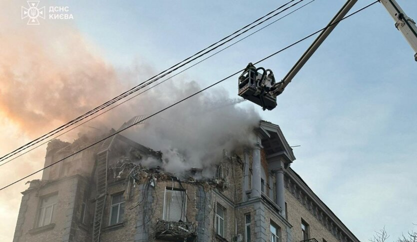 Uderzenie w Kijów: są ofiary, dron uderzył w mieszkanie znanego naukowca - nie nawiązuje kontaktu