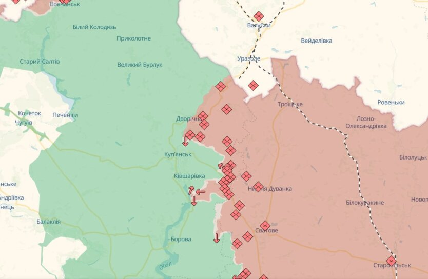 Generalstab: Ukrainische Streitkräfte haben eine massive Offensive der Besatzer am Kupjansk-Sektor abgewehrt