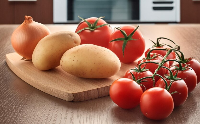 Prices for potatoes and tomatoes