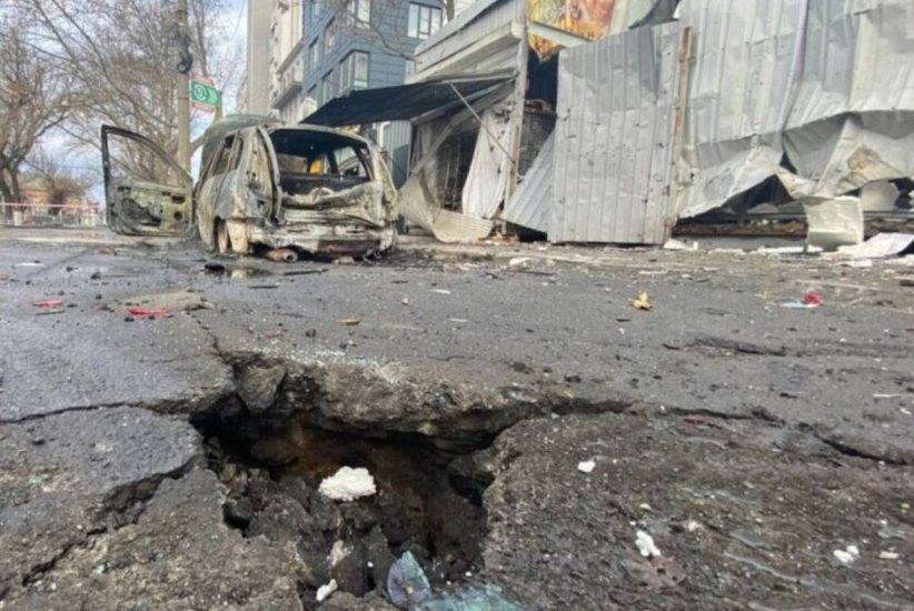 Kherson - a place of artillery shelling, casualties