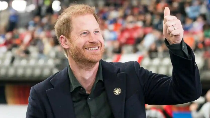 Prinz Harry überraschte die ukrainische Mannschaft bei der Eröffnungsfeier der Invictus Games 2025