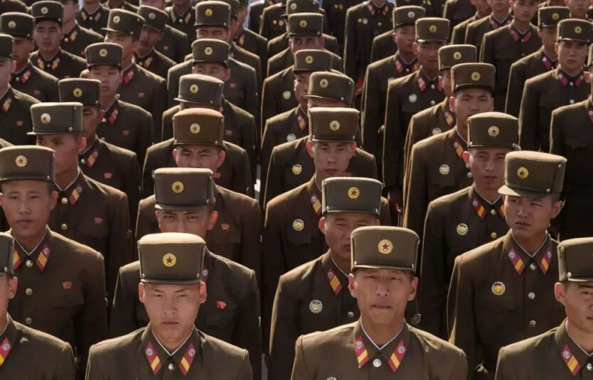 Protest by North Korean military on Kurchin