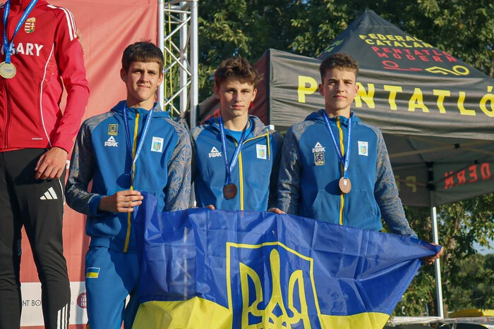 Українські п’ятиборці здобули бронзу чемпіонату Європи U17