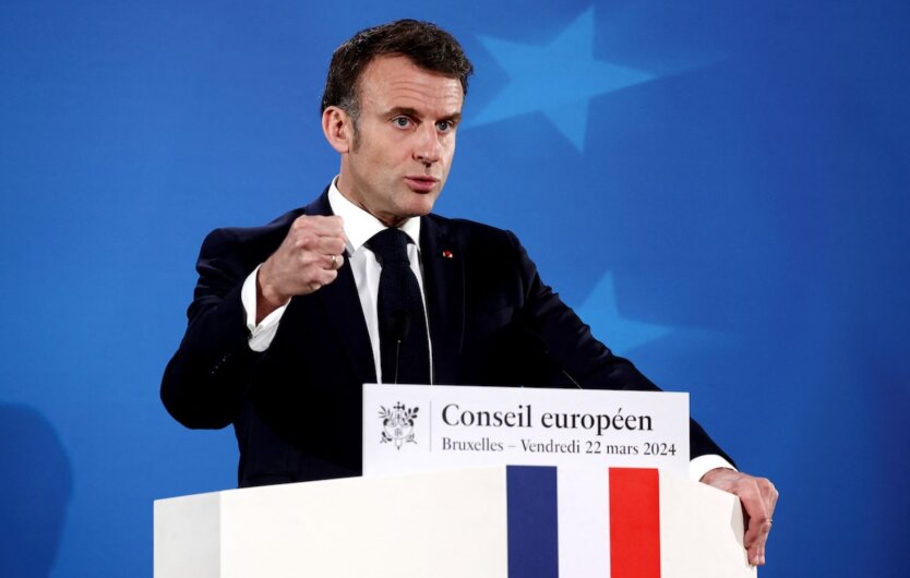 Macron: Bez wsparcia Ukrainy pokój w Europie nie może być gwarantowany