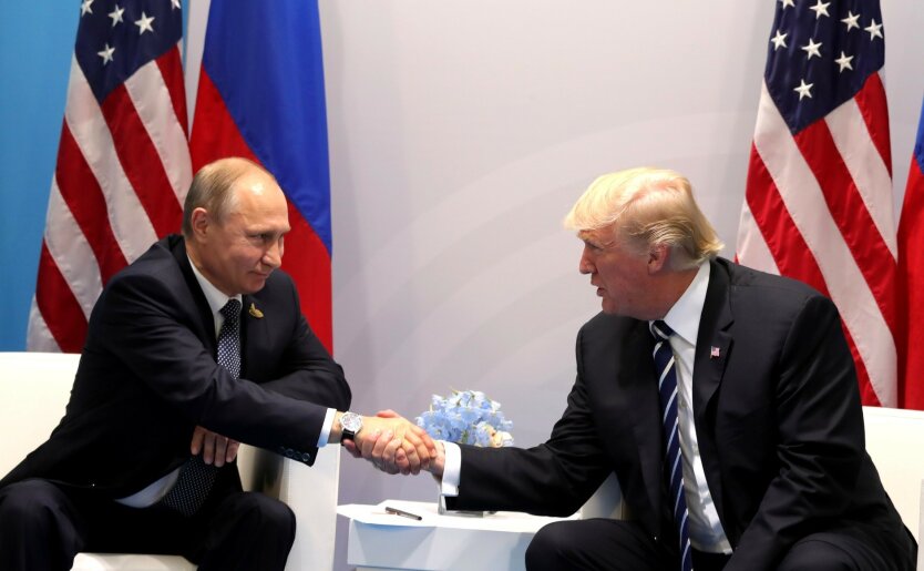 Trump and Putin after the conversation