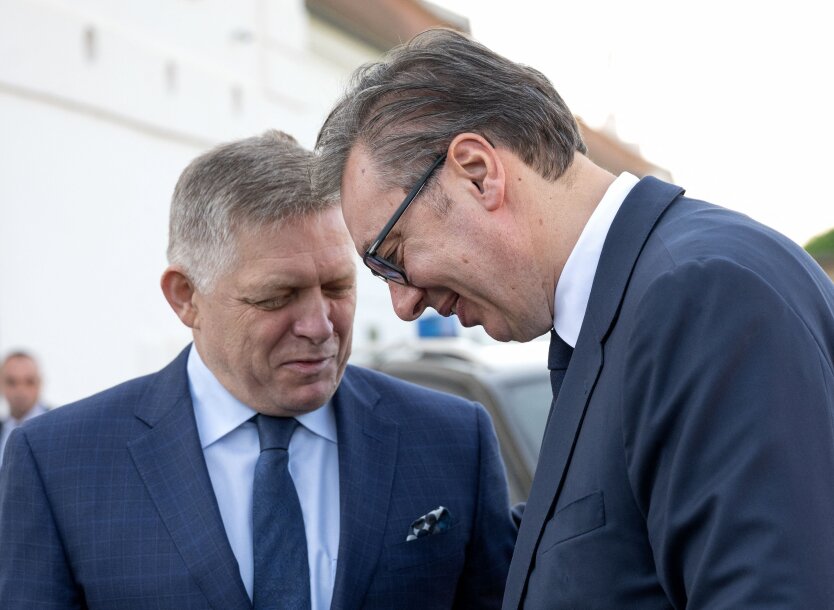 Fico i Vučić nagle 'zachorowali' po słowach Zełenskiego o paradzie w Moskwie 9 maja