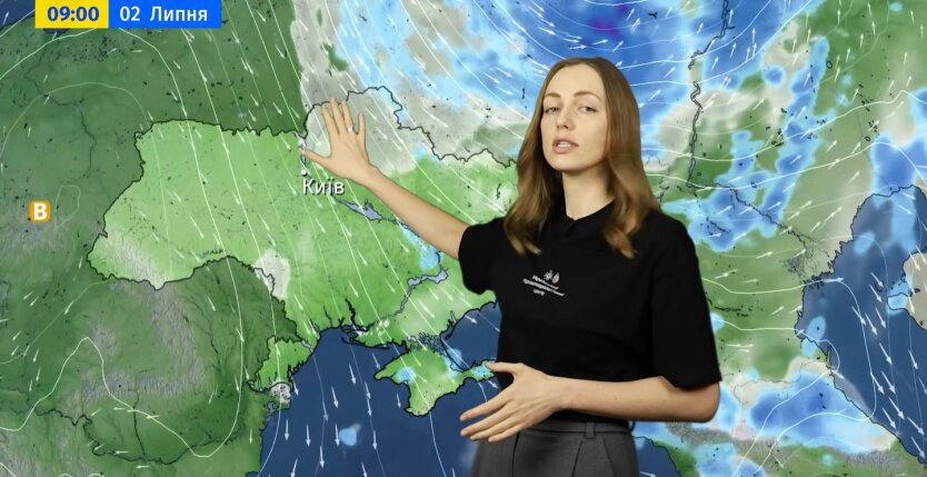 Die Ukraine ist zwischen zwei Wirbeln eingeklemmt: Welches Wetter ist zu Beginn Juli zu erwarten