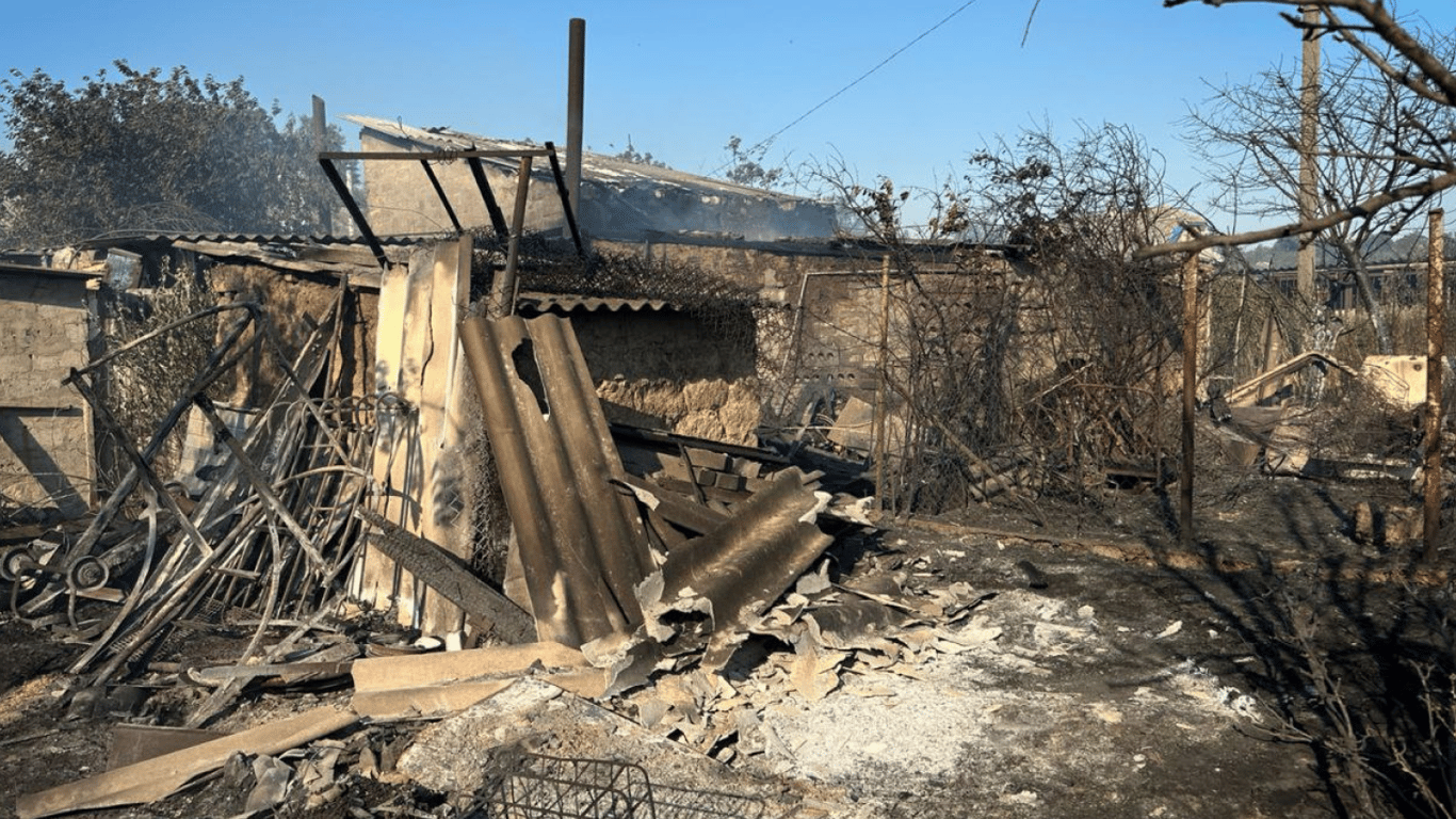 Odesa region on fire - a woman dies due to grass burning